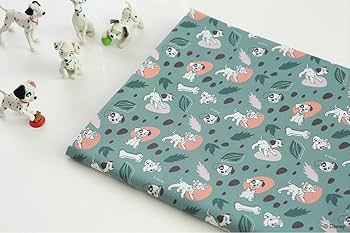 Amazon | キャラクター生地 101匹わんちゃん ダルメシアン 犬柄 生地 Amazon | キャラクター生地 101匹わんちゃん ダルメシアン 犬柄 生地